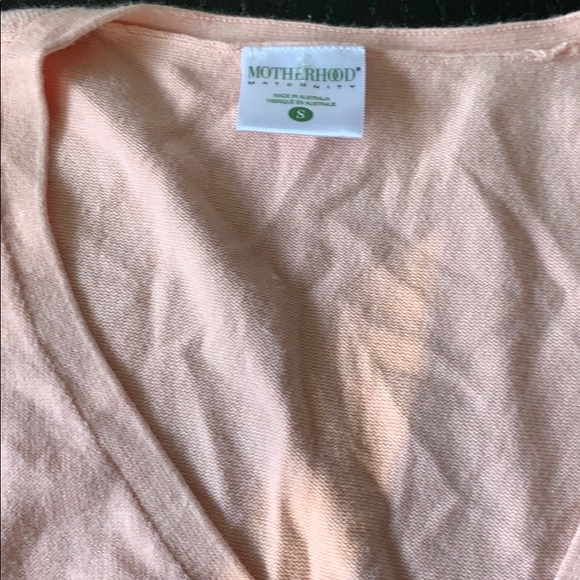Motherhood pink top size small maternity - Picture 2 of 4